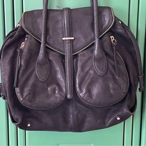 Botkier Black Leather Handbag